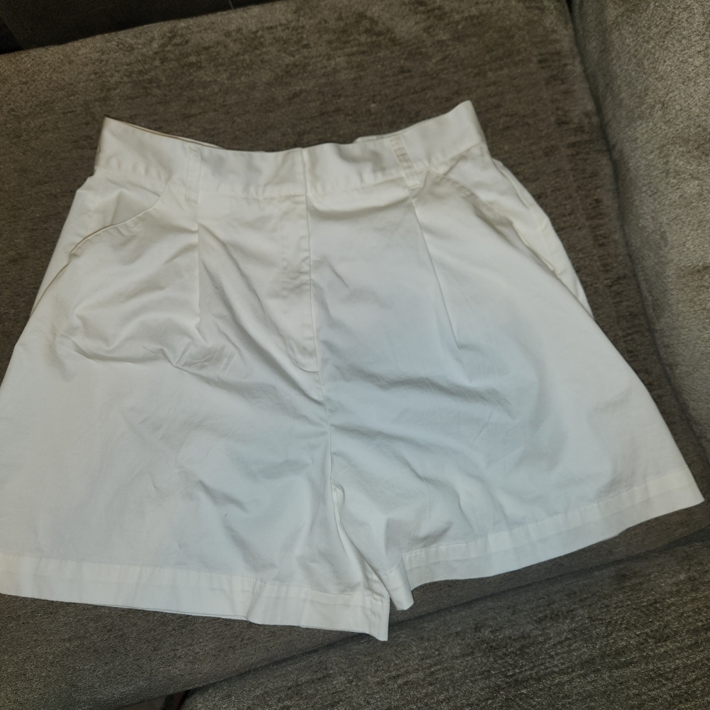 Women's White Shorts